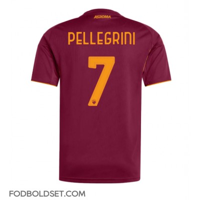 AS Roma Lorenzo Pellegrini #7 Hjemmebanetrøje 2025-26 Kortærmet AS Roma Lorenzo Pellegrini #7 Hjemmebanetrøje 2025-26 Kortærmet